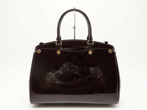 Louis Vuitton　ルイヴィトン　ヴェルニ　ブレアMM　アマラント M50597　バッグ　レディース　中古　送料無料【質屋出品】