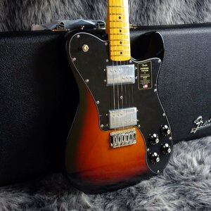 Fender USA American Vintage II 1975 Telecaster Deluxe Maple Fingerboard 3-Color Sunburst