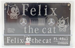 P◎未使用品◎『オーディオカセットテープ フィリックス』 Felix the cat FL-46BLE CITIZEN/シチズン ノーマルポジション 1986年 未開封