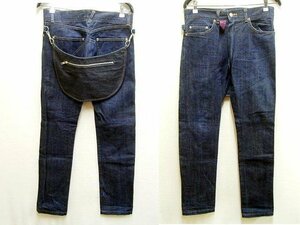 ◇即決[46]Vivienne Westwood MAN バムフラップ スリム スリム セルビッチ デニム 4146-1793 パンツ■2074