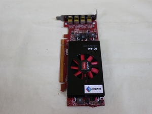 中古品 AMD FIREPRO W4100 2GB GDDR5 4x Mini-DisplayPort グラフィックボード