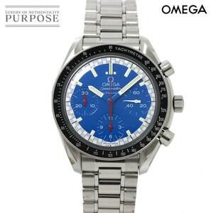 オメガ OMEGA スピードマスター レーシング 3510 81 クロノグラフ メンズ 腕時計 ブルー 文字盤 オートマ 自動巻き Speedmaster 90218124