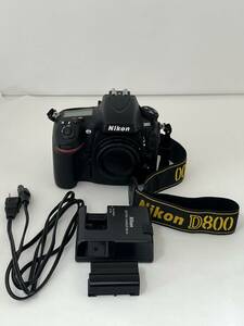 【M12】Nikon D800 ボディー 動作品 中古 充電器 バッテリー付き