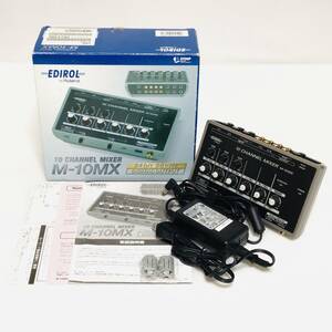 極上美品　Roland 10チャンネル・ステレオ・ミキサー M-10MX　EDIROL