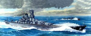 フジミ 1/700 特024 日本海軍戦艦 武蔵（昭和19年/捷一号作戦）