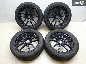 ●ワーク エモーション CR 極 18インチ 7.5J +53 PCD 114.3 5H Cinturato 225/45R18 13年 アルテッツァ RX-8 CR-Z スイフトスポーツ 棚V-1