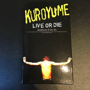 黒夢 LIVE OR DIE~CORKSCREW A GO GO~ VHS