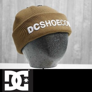 【新品:送料無料】20 DC BEANIE DOUBLEWACH DSCU - CAMEL ビーニー ニット 帽子 スノーボード