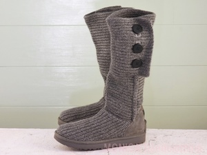 MK554◆レディース UGG レディースブーツ グレー 26cm