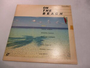 LD『ON THE BEACH　オン・ザ・ビーチ』大貫妙子　鈴木茂　細野晴臣　風　とみたゆう子　山梨鐐平　 レーザー・ディスク (Z9) 