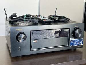 ★【AVアンプ ＋ 純正リモコン RC-1193 他】DENON デノン 7.2ch AVサラウンドレシーバー AVR-X4200W★簡易動作チェック済 ジャンク扱い