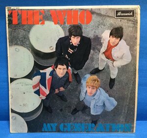 LP 洋楽 The Who / My Generation 英盤 ジョン・エントウィッスルのサイン入り 1B/1B mono UKオリジナル