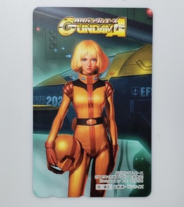 レア 未使用 テレカ 機動戦士ガンダム 月刊ガンダムエース セイラ・マス トニーたけざき 2012年4月号 非売品 テレホンカード 50度数