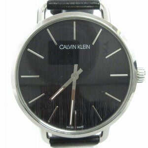 カルバンクライン CALVIN KLEIN 腕時計 アナログ クォーツ レザー K7B 271 黒 ブラック ウォッチ ■SM1 メンズ