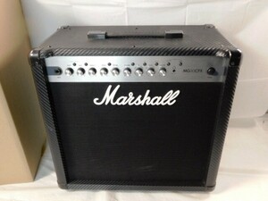 A276★Marshall/MG50CFX/アンプ/黒色系/約高さ50.5×幅52cm/エレキギター/エレキベース/取扱説明書付/音楽/マーシャル★送料1420円〜