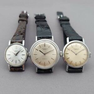 IWC 3本まとめ International Watch Company Vintage AUTOMATIC 自動巻き手巻き レディース 動作OK確認済み ジャンク品