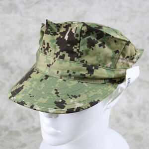 【アメリカ海軍】NWU TypeⅢ "AOR2" CAP（八角帽）サイズ：7 1/4《軍放出品　未使用品》