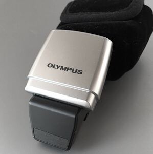 ［OLYMPUS 4FS1］オリンパス純正 外付けフラッシュ(クリップオンストロボ) 　専用ケース付　美品　