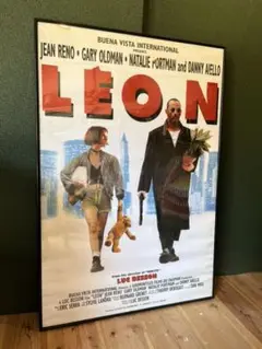 LEON ポスター US版 リュックベッソン ジャンレノ ナタリーポートマン