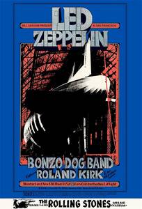ポスター★レッド・ツェッペリン LED ZEPPELIN 1969 Winterland S.F コンサートポスター★カリフォルニア