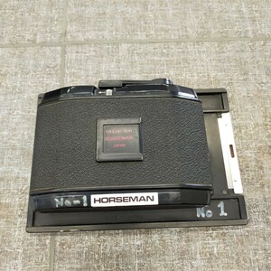 す1499 ロールフィルムホルダ ホースマン 452 6×7cm 120 HORSEMAN ROLL FILM HOLDER 箱付 カメラ パーツ