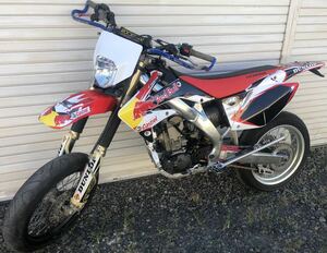 HONDA CRF250R モタード 2008 書類有登録可 レア希少公道レーサー モトクロスオ フロード xr kx rmz wr yz ktm dトラッカー DRZ