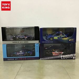 1円〜 エブロ等 1/43 スーパーGT500 2014 No.100 レイブリッグNSX コンセプトGT スバル ペター・ソルベルグ 2005 WRCスウェーデン他