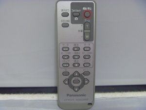 Pnaasonic パナソニック ビデオカメラリモコン N2QAEC000022 動作保証有り
