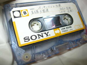 7使用済み　中古　 カセットテープ　SONY　C30　Type1　 ノーマル　30分　1本　爪あり　No.1398