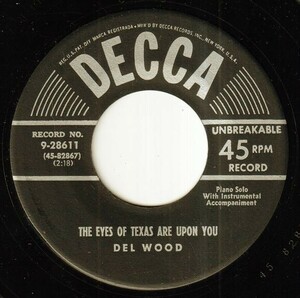 Del Wood - The Eyes Of Texas Are Upon You / Washington and Lee Swing (B) FC-P587