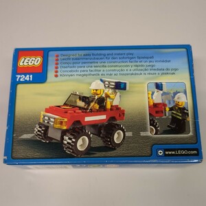新品未開封品 レゴ(LEGO) 消防車 CITY シティ 7241