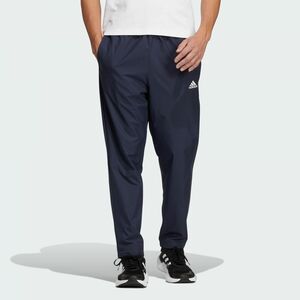 ★アディダス adidas 新品 メンズ 撥水 除湿 防風 軽量 トリコット 裏起毛 ウインド ロングパンツ 紺 Sサイズ [HP1378-S] 四 零★QWER★