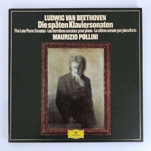 LP/ ポリーニ / ベートーヴェン：後期ピアノソナタ集 / ドイツ盤 3枚組 BOX ブックレット DGG 2740166 40401