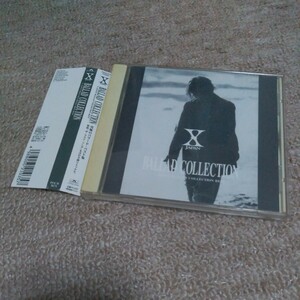 X JAPAN/BALLAD COLLECTION YOSHIKI/TOSHI/HIDE/PATA/HEATH Forever Love/Endress Rain/Say Anything/Tears CD ベスト アルバム