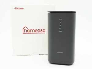 ◇【docomo/SHARP】home 5G HR02 ルーター ダークグレー