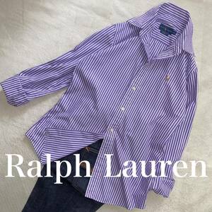 Ralph Lauren 美品　M位　正規品　家洗い可　清潔感&清涼感のある1着　シャツ
