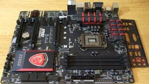 MSI INTEL Z97 LGA1150 ATXマザー Z97 GAMING 5 即決! 45_054