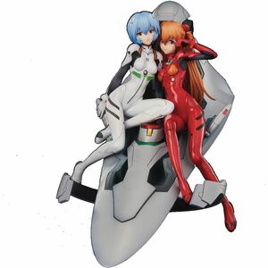 新世紀エヴァンゲリオン レイ&アスカ ~twinmore Object~ ノンスケール PVC&ABS製 塗装済み 完成品フィギュア