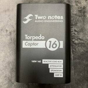 Two Notes Torpedo Captor 16Ω アッテネーター キャビネットシミュレーター Reactive Road Box Attenuator DI リアクティブロード