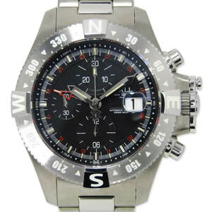 美品 BALL WATCH ボールウォッチ スペースマスター DC3036C-S1J-BK クロノGMT2 自動巻き クロノグラフ ブラック 黒 30012677