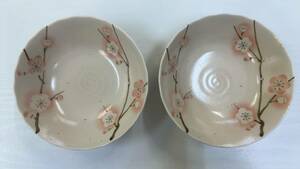 たち吉 桜柄小鉢2客セット 小皿 取り分け皿 日本製 陶器 食器