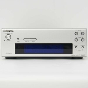 【良品】ONKYO オンキョー/AM/FM チューナー/T-405FX/75