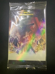 STAR WARS スターウォーズ カードウエハース NO.40 バンダイ メタルプラカード