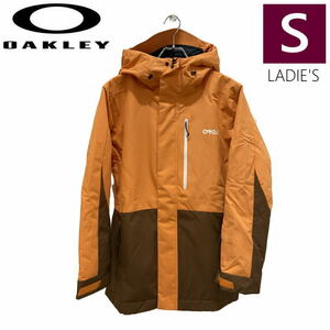 ● OAKLEY WMNS TNP TBT INSULATED JKT SOFT ORANGE CARAFE Sサイズ レディース スノーボード スキー ジャケット 23-24 日本正規品