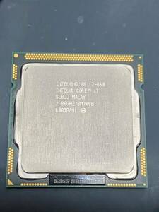 A1312 27インチ用　2009年　CPU 上位モデル　i7-868 2.80Ghz インテル Core i7 Intel
