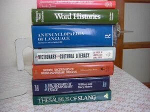洋書 英語辞書辞典7冊 Dictionary of Contemporary Usage、Morris Dictionary of Word And Phrase Origins 他 B6