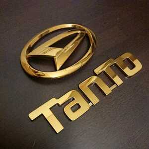 DAIHATSU LA600S LA610S TANTO CUSTOM GOLD EMBLEM ダイハツ タント カスタム ゴールドエンブレム VIP ビップ LUXURY ラグジュアリー