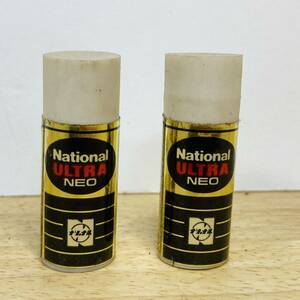 未使用汚れ有り　昭和レトロ アンティーク　National ナショナル　ULTRA ウルトラ　NEO ネオ　乾電池　消しゴム　セットまとめ売り
