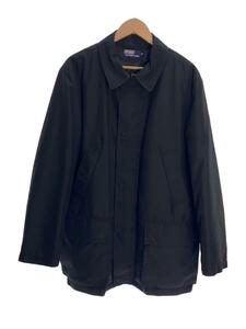 POLO RALPH LAUREN◆コート/LL/ポリエステル/BLK/JR-RL-LW-0640