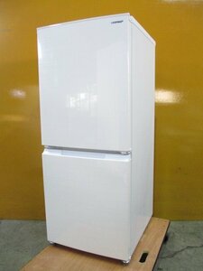 ☆SHARP シャープ 2ドア ノンフロン冷凍冷蔵庫 152L つけかえどっちもドア SJ-D15G-W ホワイト 2021年製 直接引取OK w5103